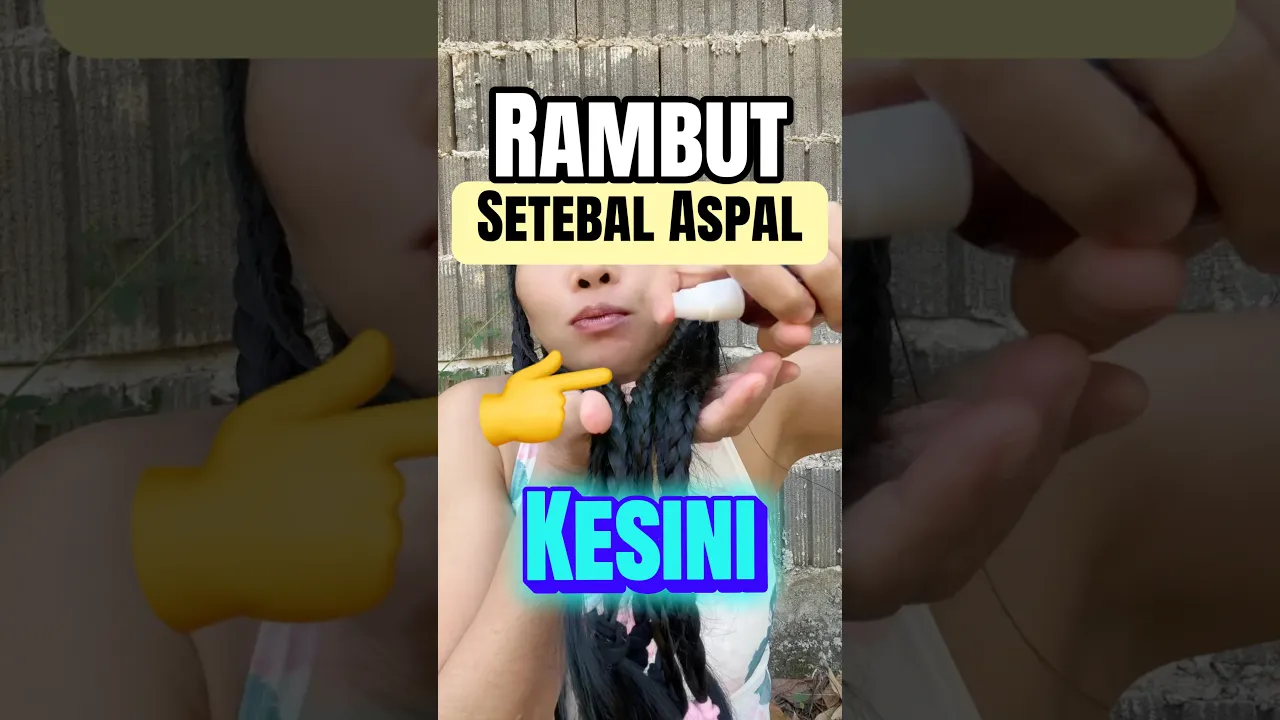Rambut setebal aspal