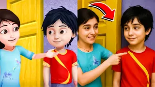 shiva cartoon characters in real life part 4 