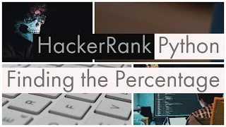 Python Finding the Percentage Basic Data Types in HackerRank