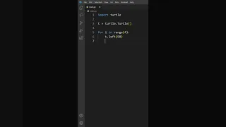 draw a square using turtle in Python