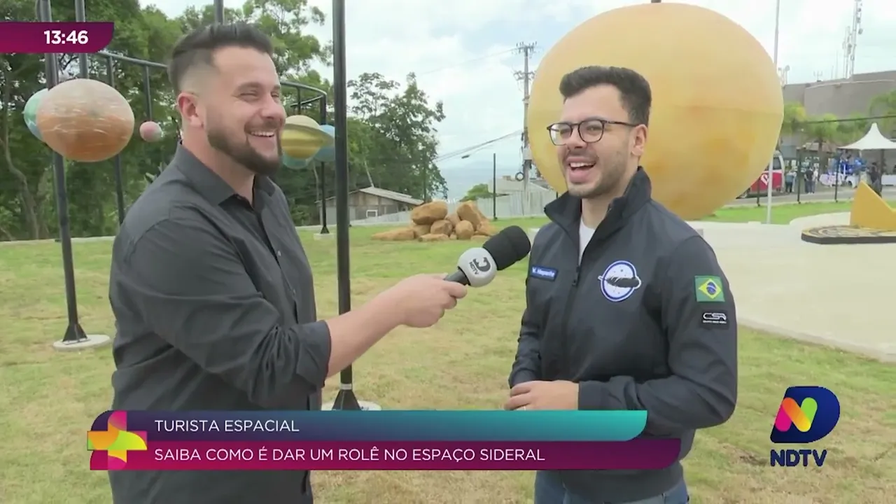 Turista espacial: brasileiro que esteve no espaço conta como foi a experiência