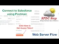 Connect to Salesforce using Postman - Web Server Authorization Code Flow