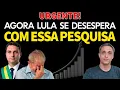 Lagu URGENTE - Pesquisa mostra crescimento do Flávio Bolsonaro e queda do LULA.