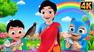 Panchi Geet  Bird Rhyme, पंछी गीत, Hindi Nursery Rhymes and Baby Songs for Childrens