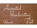 Handwritten Animated Letters - After Effects Template