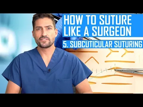 Download MP3 How to Suture Like a Surgeon: Subcuticular Suturing