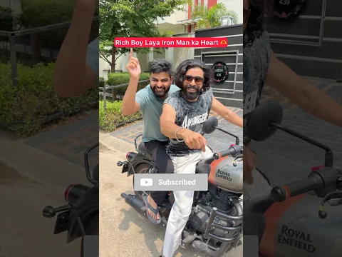 Rich Boy Laya Iron Man ka Heart 🫶 #shorts #ytshorts #techyaari