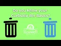 Do you know your curbside bin basics