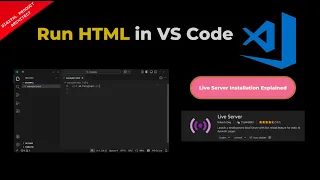 Create Save and Execute HTML Files in Visual Studio Code Lesson 7