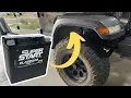 Change the auxiliary battery the EASY WAY Jeep Gladiator Wrangler