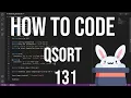 how to code racket - 131 qsort generative recursion algorithms