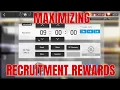 Maximizing recruitment rewards