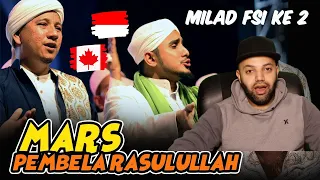 Download HABIB HANIF BAWAKAN MARS PEMBELA RASULULLAH CIPTAAN HABIB BAHAR, MILAD FSI KE 2 | MR Halal Reacts MP3