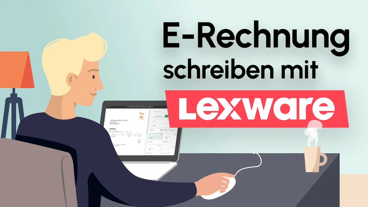Lexware Office Tutorials — Lexware — E-Rechnung erstellen (YouTube video ad)