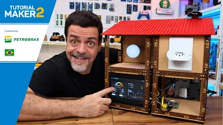 Casa Inteligente do Zero: Painel Touch do Home Assistant com Raspberry Pi! | TM2 #29