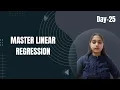 Linear Regression Explained in 60 Seconds ML Basics