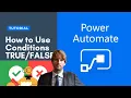 Power Automate Tutorial - How to use conditions
