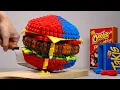 Download Lagu LEGO Crispy HOT Cheetos Takis Smash Burger!🍔 Perfect Stop Motion Cooking ASMR