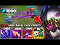 I created the most BROKEN Kog Maw build you ll ever see ONE AUTO 50 MAX HP