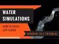 4 Ways to Cache Water Flip Fluid Simulation Houdini Tutorial