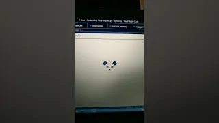 make panda by python turtle ll