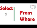 SELECT - Part 1 from where