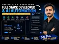 My AI Portfolio AI Agent Demo Full Stack Developer AI Automation Engineer