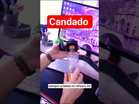 INVENTE  un candado para refrescos #impresion3d