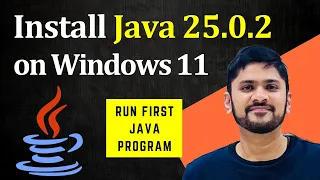 How to Install Java JDK 25 0 2 on Windows 11