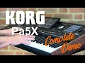 Lagu Korg PA5x Complete Demo - Everything You Need To Know | Bonners Music