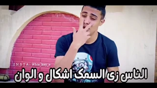 مهرجان الناس زي السمك   احمد موزه و حلقولو   حالات واتس اب مهرجانات      دندنها