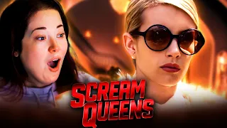 SCREAM QUEENS S1E1 (2015) WHO IS THE KILLER?? | First Time Reaction