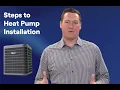 Heat Pump Installation The Main Steps