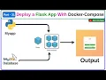 Part - 31 Deploy Flask App Using Docker Compose DevOps Project SenDevOps