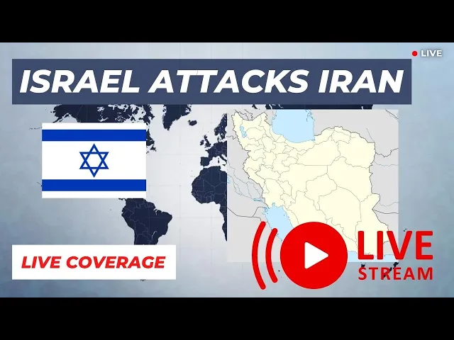 ⁣Israel Attacks Iran's Residential and Nuclear Sites - LIVE Breaking News Coverage