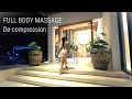 ASMR: SPA FULL BODY Decompression Massage | Hot Oil \u0026 Towel