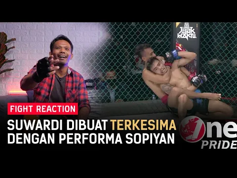 Wow! Suwardi Terkesima Saat Sopiyan Taklukkan Rustam Dengan Rear Naked Choke | Fight Reaction FN 45