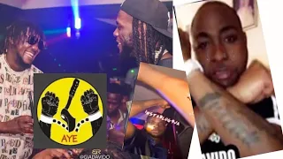 see how burna boy u0026 black axe members cdq celebrate burna boy grammy award without davido