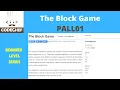 The Block Game Problem code - PALL01 codechef beginner level codechef solution