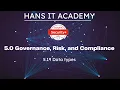 Data types - CompTIA Security SY0 601 Domain 5 19