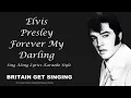 Download Lagu Elvis Presley Pledging My Love Sing Along Lyrics