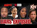 ESPN Chiney Ogwumike Andraya Carter EXPOSED LYING for Stephanie White Dave Portnoy UNLOADS