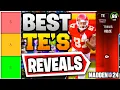 RANKING the BEST TIGHT ENDS in Madden 24 Ultimate Team