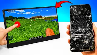 I Built a Tablet From a Broken Phone