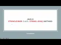 Java 8 Improvements StringJoiner class String join method