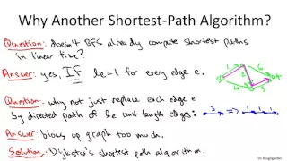 11 1 Dijkstra s Shortest Path Algorithm 21 min
