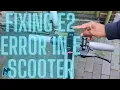 DIY Fix How to Troubleshoot and Repair an E2 Error Code on Your E-Scooter
