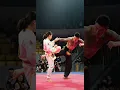 The lady never fails to,the surprise arrives on time #wushufight #taichi #kungfu #funny #master