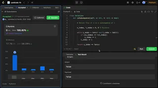 Leetcode 75 - Is Subsequence