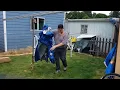 Ozark Trail 10X10 slant leg Canopy Take down put away